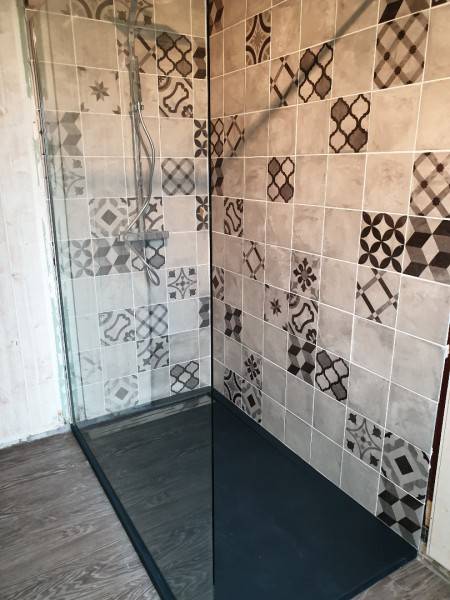 rénovation salle de bains complète près de Segonzac 