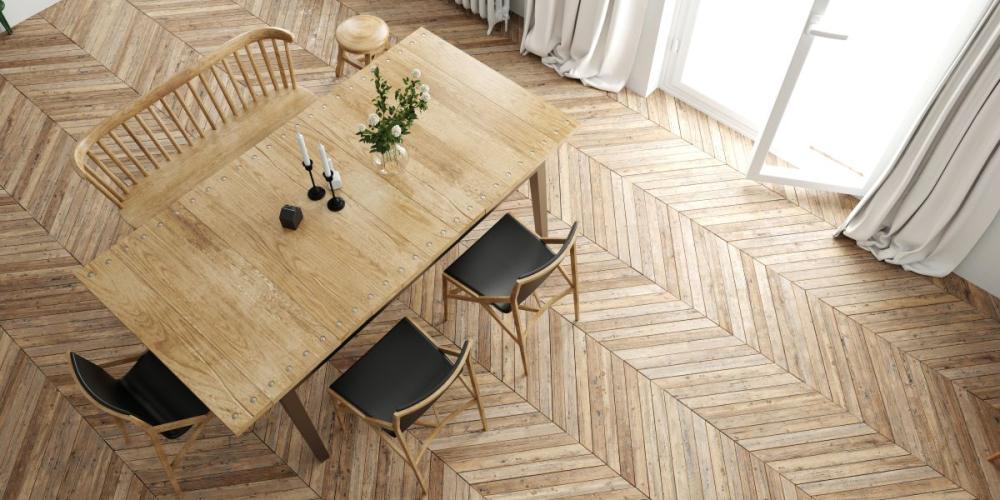 pose de parquet près de Segonzac 